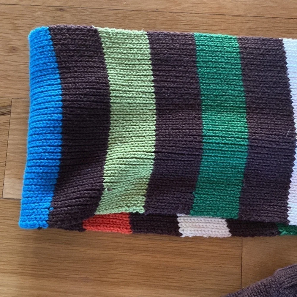 The Children’s Place Striped Sweater and Scarf M 7/8